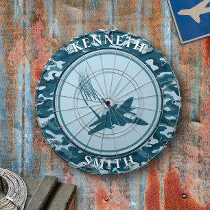 Diana Fighter Jet y Camo Dart Board