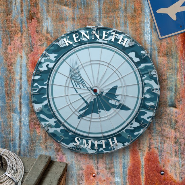 Diana Fighter Jet y Camo Dart Board (Subido por el creador)