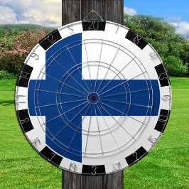Diana Finland Dartboard & Finnish Flag / game board