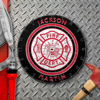 Diana Fireman Emblem Dartboard