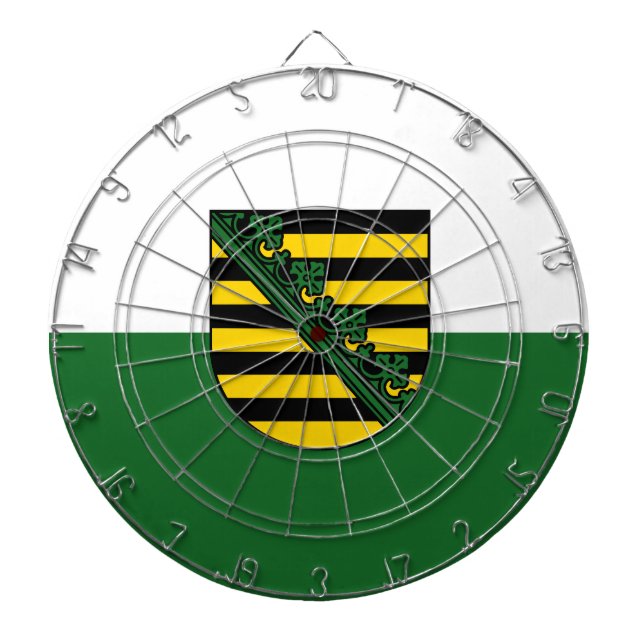 Diana Flag of Saxony Dartboard (Frente)