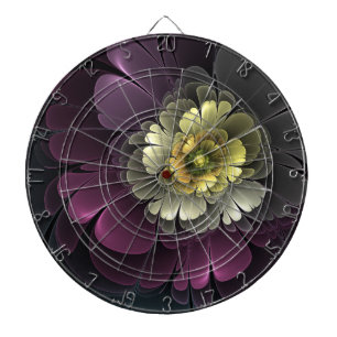 Diana Flor abstracta moderna purpura gris khaki