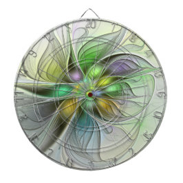 Diana Flor de fantasía colorida Resumen moderno Fractal