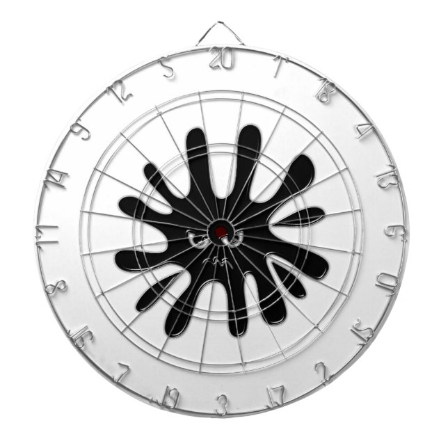 Diana Flor de pintura negra furiosa (Frente)