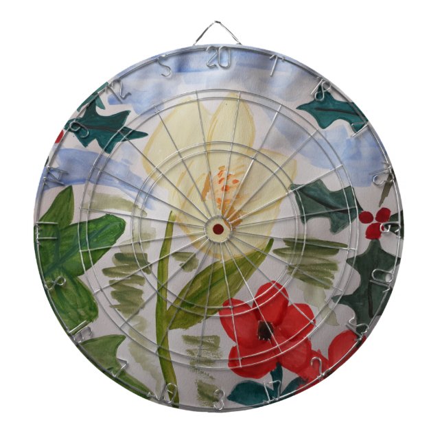 Diana Flores de invierno y Holly (Frente)