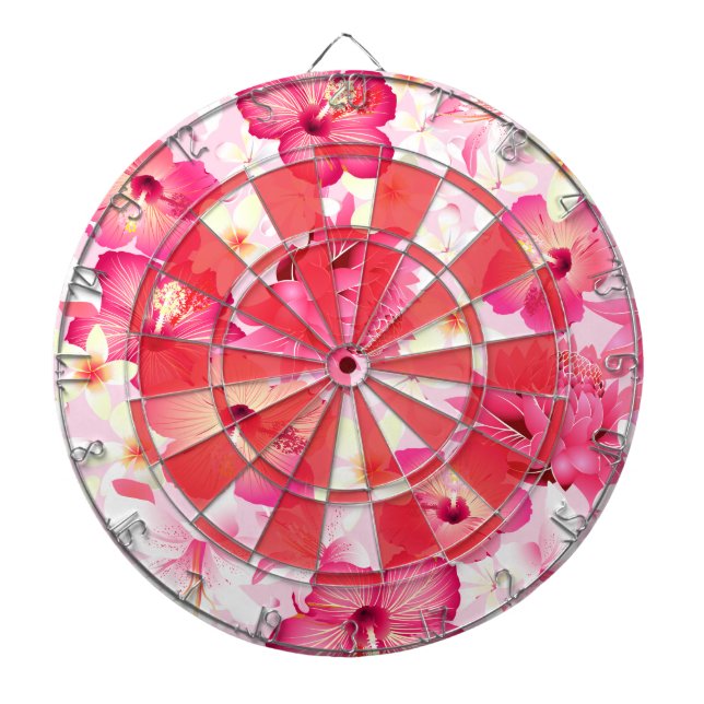Diana Flores rosadas y blancas tropicales (Frente)