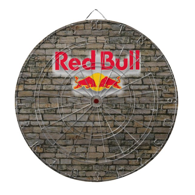 Diana Fondo de piedra de Red Bull del Dartboard (Frente)