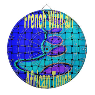 Diana Forma púrpura abstracta del trenzado franco africa