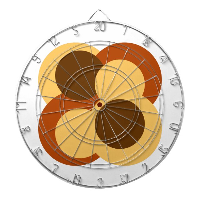 Diana Formas circulares geométricas abstractas de 70 año (Frente)