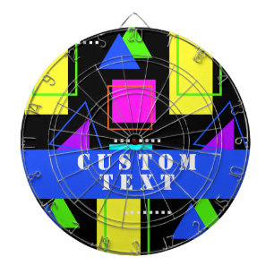 DIANA FORMAS GEOMÉTRICAS PATRÓN DE MODA DE NEON RETRO 80