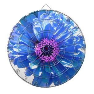 Diana Foto floral azul margarita