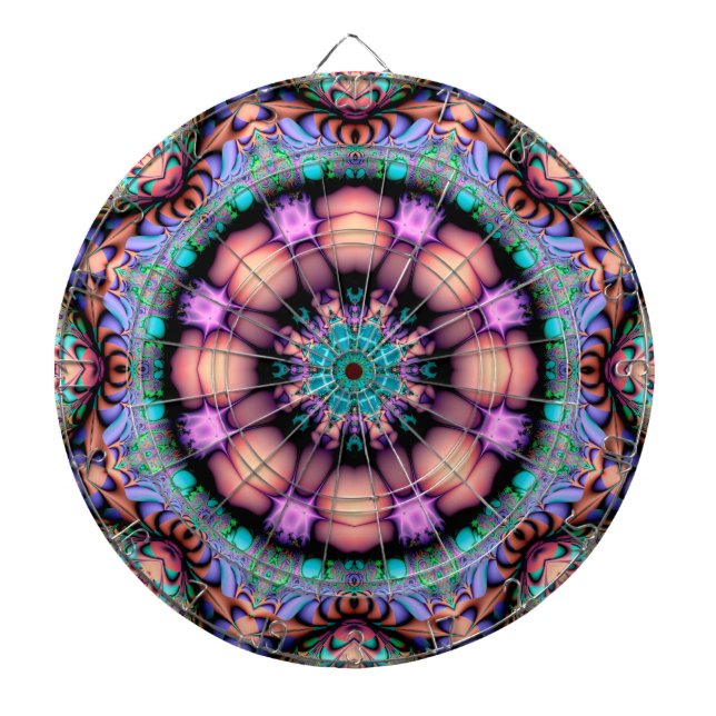 Diana Fractal Mandala Floral Psicodelia (Frente)