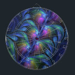 Diana Fractal verde rosa azul luminoso colorido abstract<br><div class="desc">Arte fractal, moderno, abstracto y luminoso. Diseñar para tu tablero y más.</div>