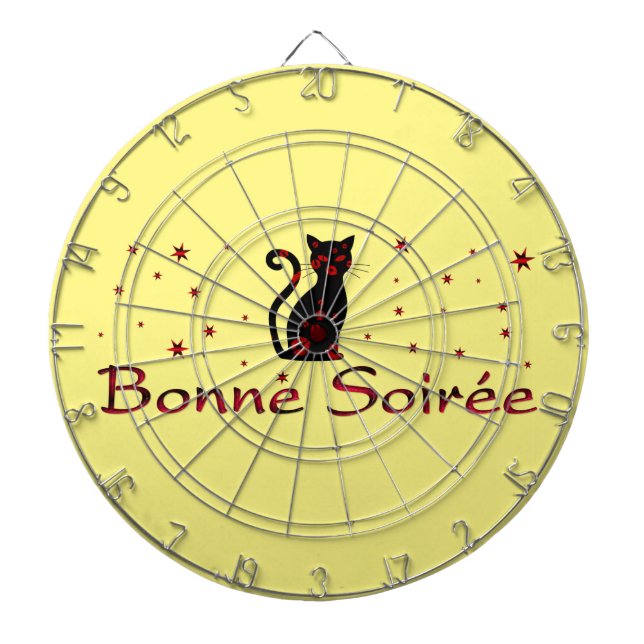 Diana Francés: Bonne Soiree Dart Board (Frente)