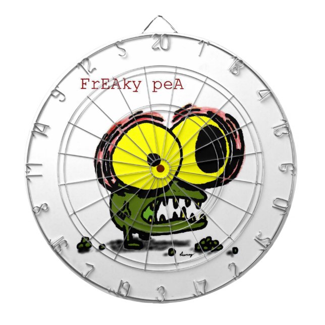 Diana Freaky Pea Dartboard (Frente)