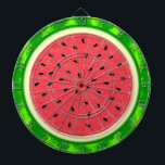 Diana Fruta de verano de la sandía con corteza<br><div class="desc">Este diseño de sandía de bonito tiene una fruta redonda que parece haber sido rebanada, así que la jugosa carne rosa-roja del melón muestra, junto con abundantes semillas de sandía negra. La baya también tiene una corteza moteada verde moteada. Es un diseño suntuoso y caprichoso. Ver artículos coincidentes en nuestra...</div>