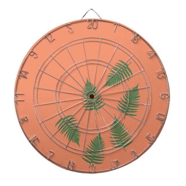 Diana Funky Green Fern Lucky Darts Board (Frente)