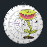 Diana Funny carnívoro Venus trampa de mosca personalizad<br><div class="desc">Para los amantes de las plantas carnívoras. Este diseño presenta nuestra divertida trampa de mosca Venus dibujada al estilo de ilustracion personalizado.</div>