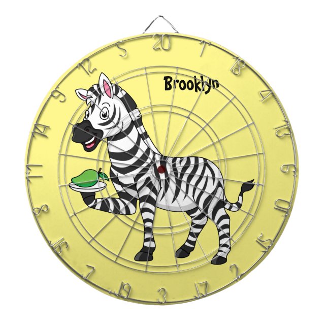 Diana Funny ilustracion de personalizado de cebra (Frente)