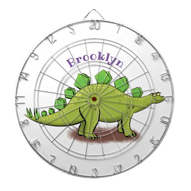 Diana Funny stegosaurus dinosaur personalizado (Frente)
