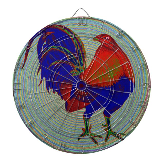 Diana Gamecock:  Rooster impresionista (Frente)