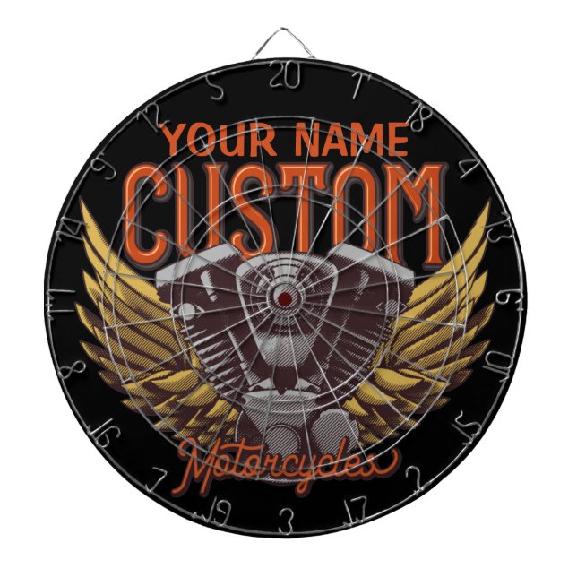 Diana  Garaje de motocicleta personalizada Eagle Wings B (Frente)