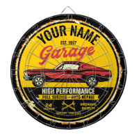 Garaje Fastback Red Classic para coches personaliz