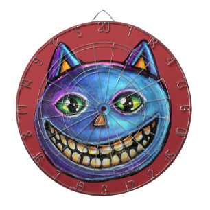 Diana Gato azul sonriente Vintage Halloweenies