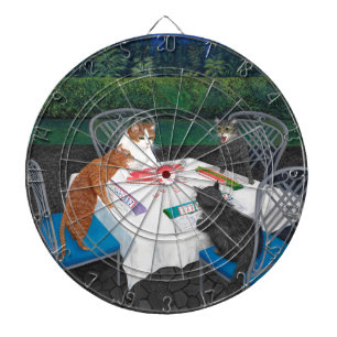 Diana Gatos jugando Mahjong