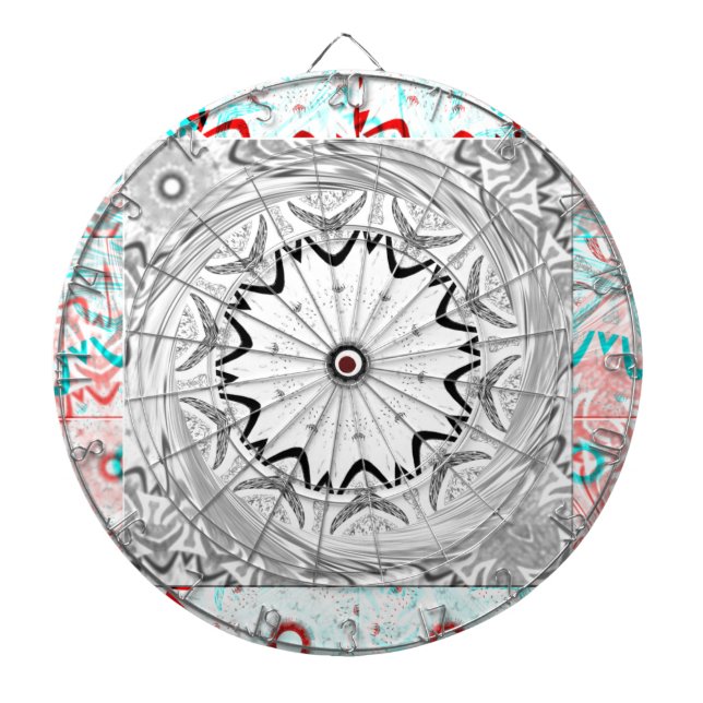 Diana Geometría de cyan rosado de África (Frente)