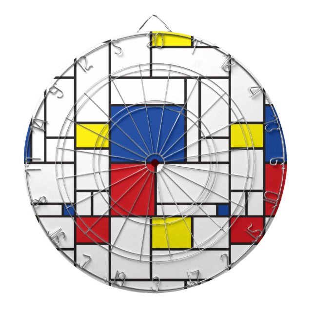 Diana Geometría Minimalista mondrina De Stijl Arte Moder (Frente)