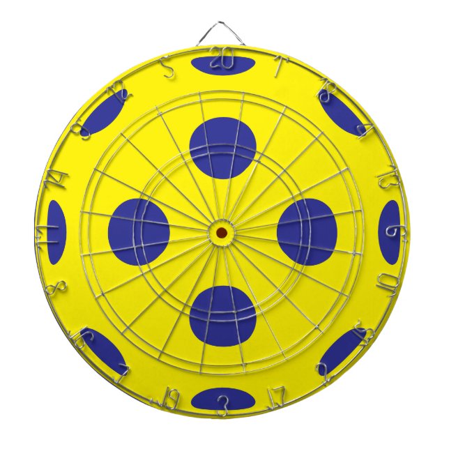 Diana Giant yellow pickleball dartboard game (Frente)