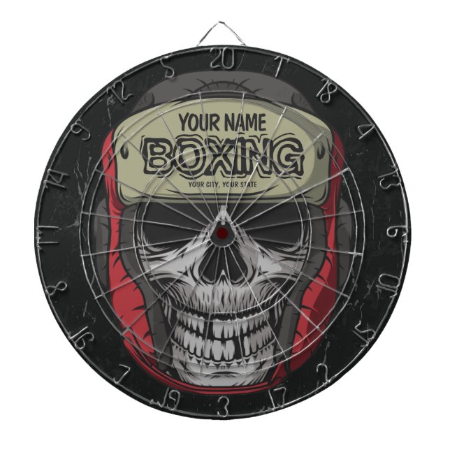 Diana Gimnasio de Boxer Fight Club Skeleton Boxing Perso (Frente)