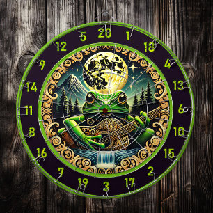 Diana Golden Moon Watches Frog Play Guitar
