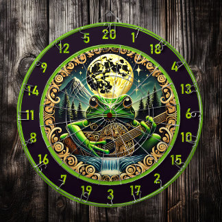 Diana Golden Moon Watches Frog Play Guitar