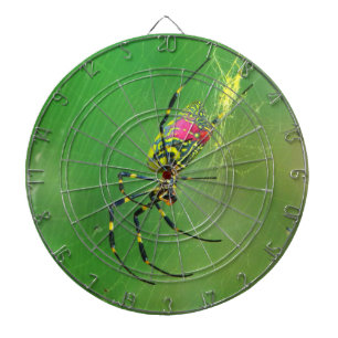 Diana Golden Orb Weaver Spider Dart Board