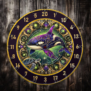 Diana Golden Orca Turtle Lodge Wall Art