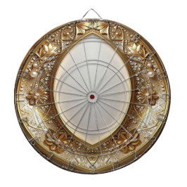 Diana Golden Ornate Dartboard