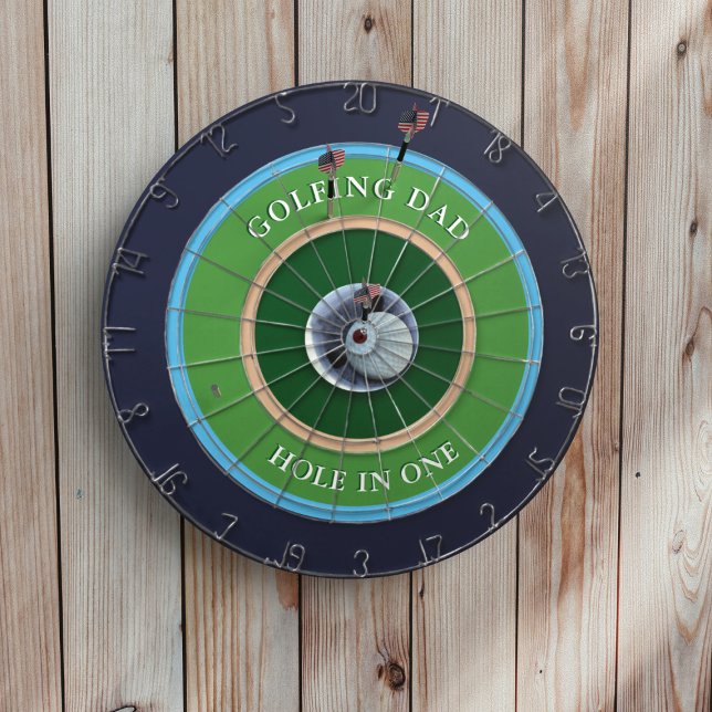 Diana Golfing Dad Hole (For when it's too wet to go out on the course, treat the Golfing Dad (or mom) to this dartboard)