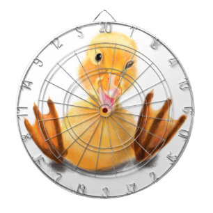 Diana Gracioso Dart Board con Feliz Pato Amarillo - Sonr