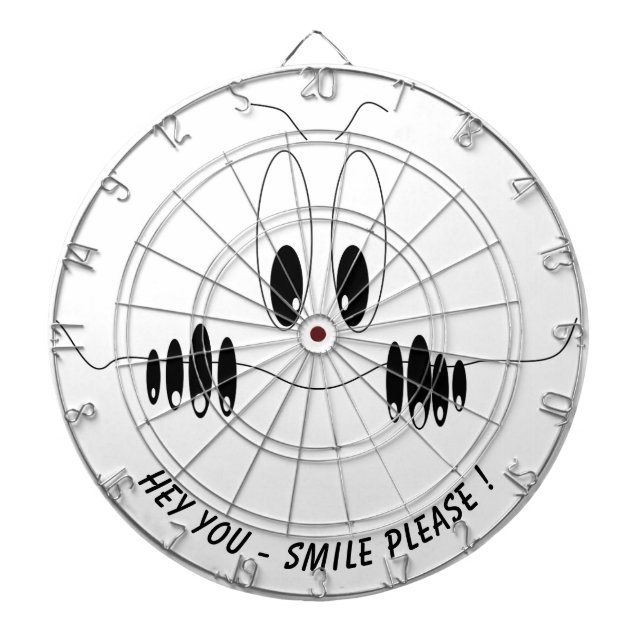 Diana Gracioso Dart Board Gift Curiosity Eyes - Sonrisa (Frente)