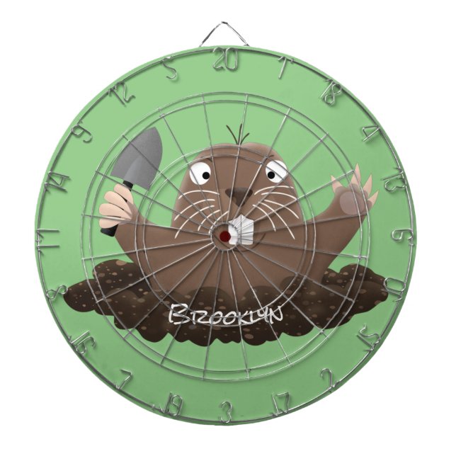 Diana Gracioso gopher digging personalizado ilustracion (Frente)