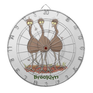 Diana Gracioso ilustracion del trío de emu australiano p