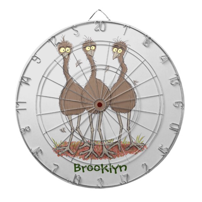 Diana Gracioso ilustracion del trío de emu australiano p (Frente)