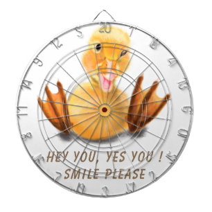 Diana Gracioso pato amarillo juguetón Wink feliz Persona