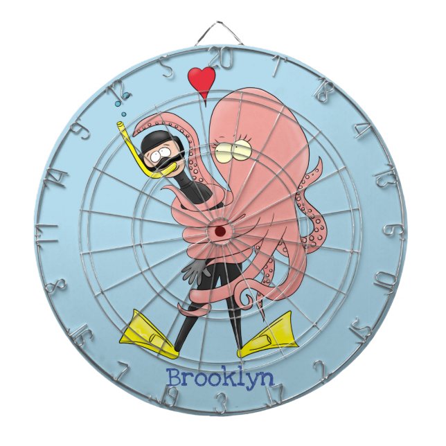 Diana Gracioso pulpo abrazos buceo humor personalizado (Frente)