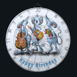 Diana Gracioso regalo de cumpleaños Dart Board Mouse Ban<br><div class="desc">Gracioso tablero de regalo de cumpleaños con banda musical de ratón - Personalizados de los dedos de dibujo animal Amar la música - o Elegir / Añadir su texto / color único - Hacer su regalo especial - Redimensionar y mover o eliminar y agregar elementos / texto con herramienta de...</div>