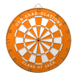 Diana Graduación de naranja y blanco | Texto Personaliza