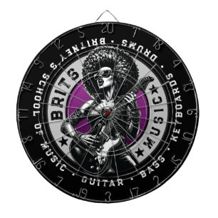 Diana Gráfica Rock ’n’ Roll - Diseño de Escuela de Músic