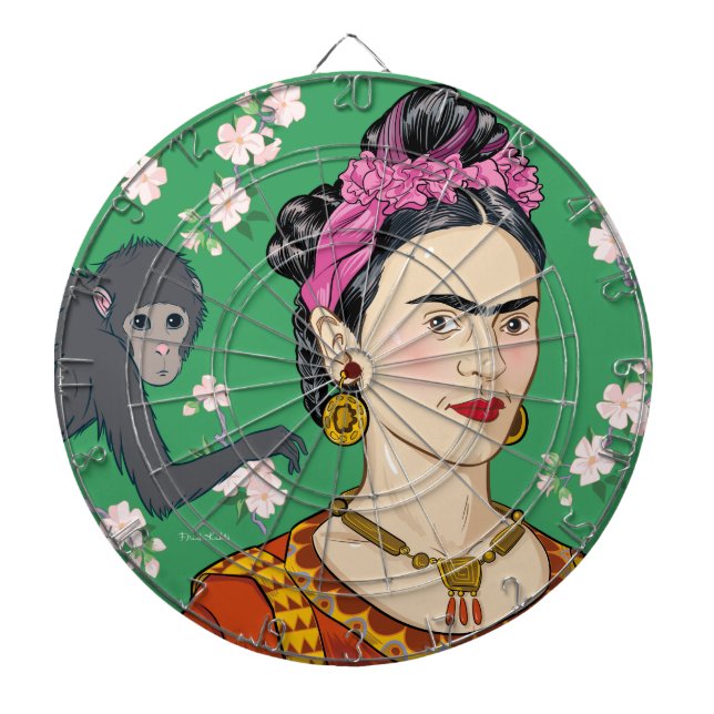 Diana Gráfico del mono Frida Kahlo (Frente)